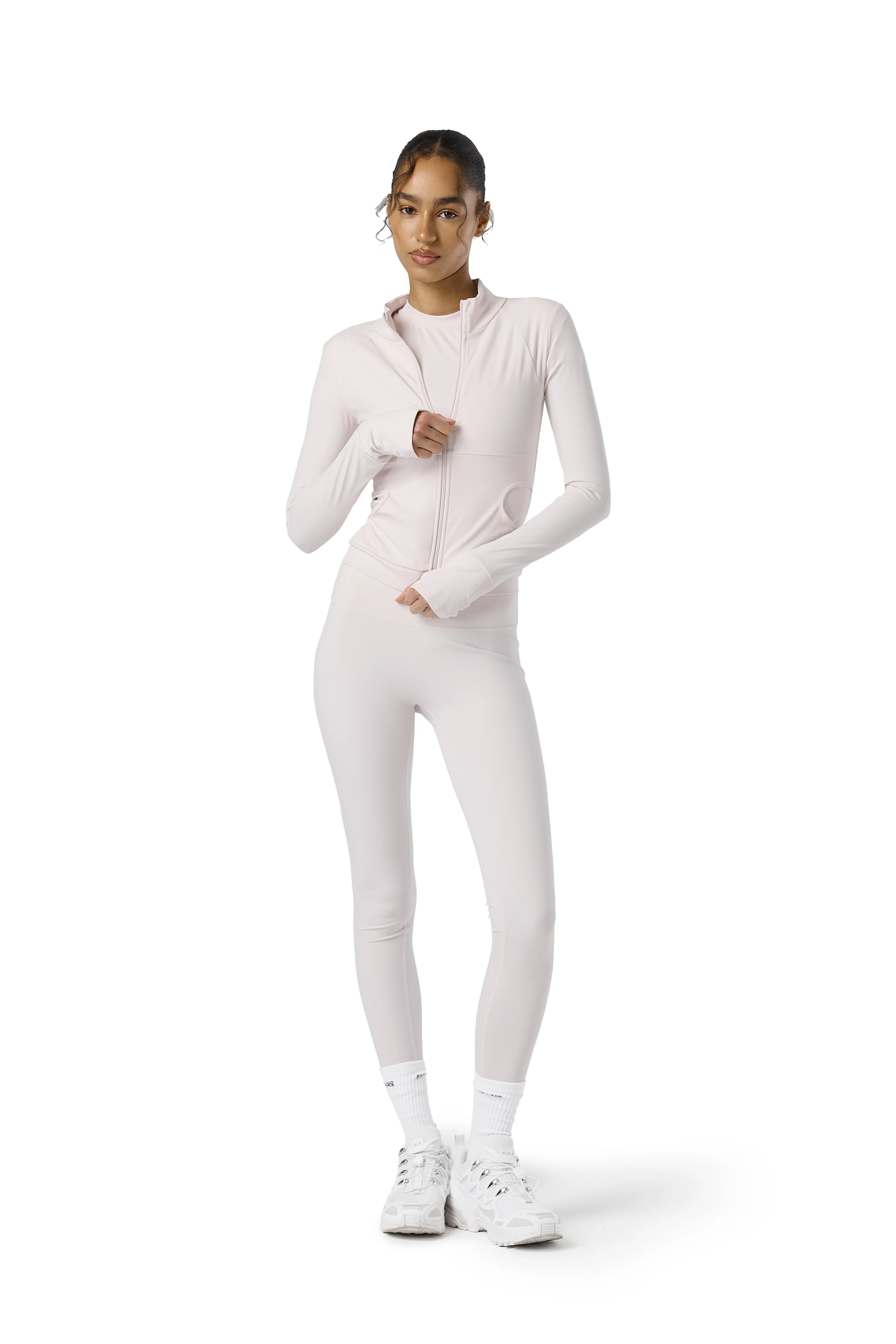 Active Leggings in Soft Pink - Image 6
