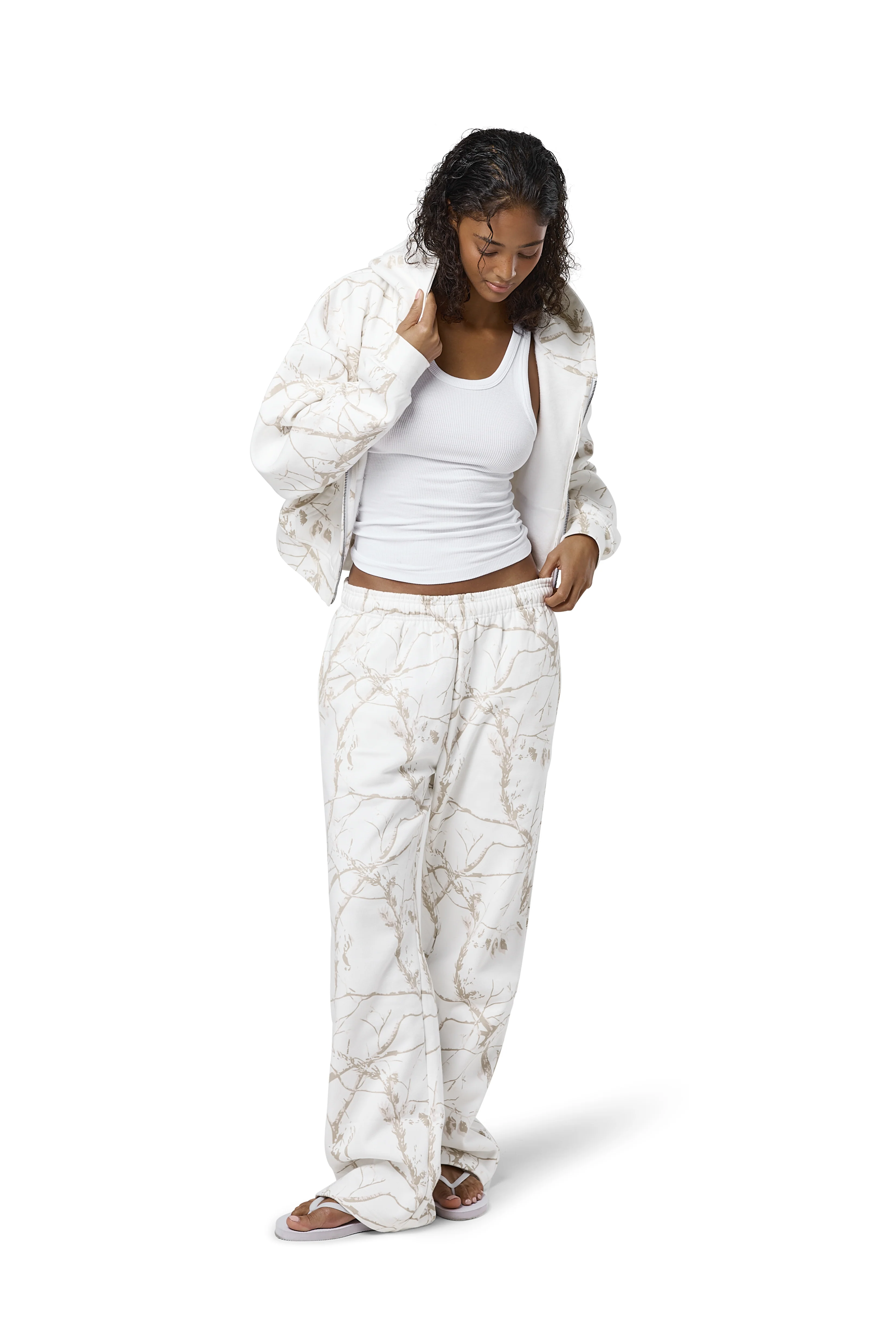 Ranch Straight Leg Sweatpants in Milk - Image 5