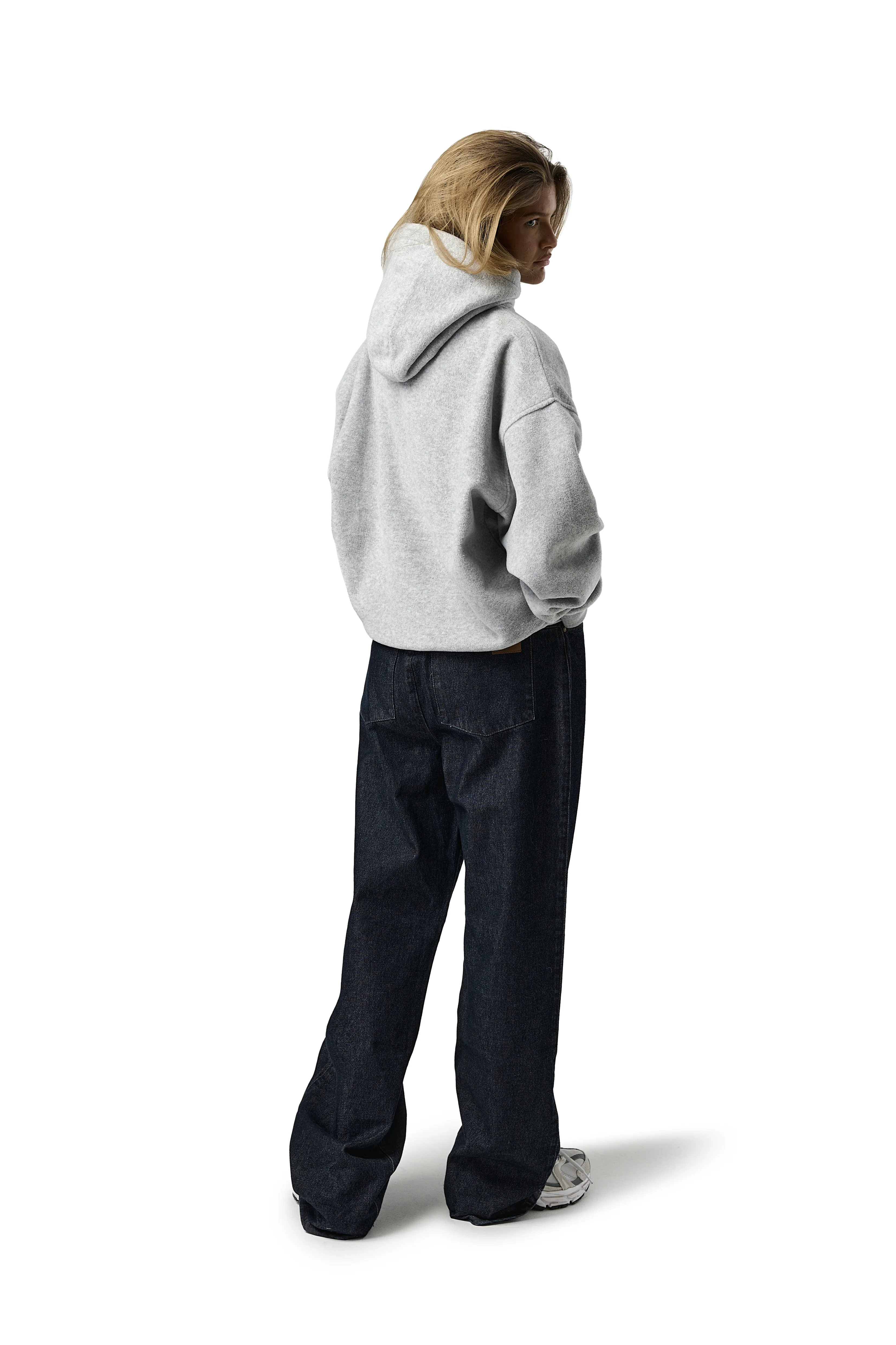 SKRS Fleece Hoodie in Dapple - Image 6