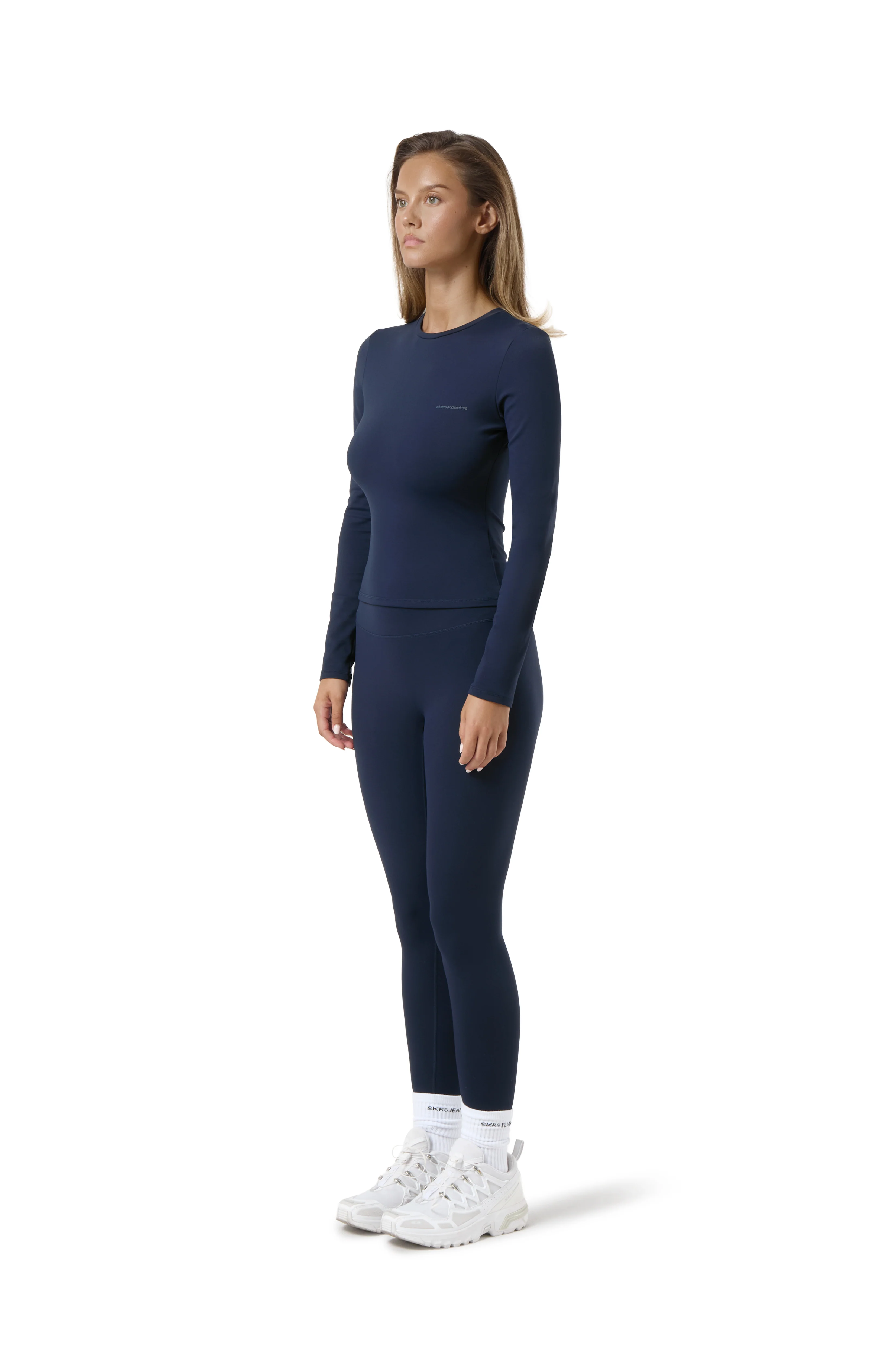 Soft Active Legging in Navy - Image 3