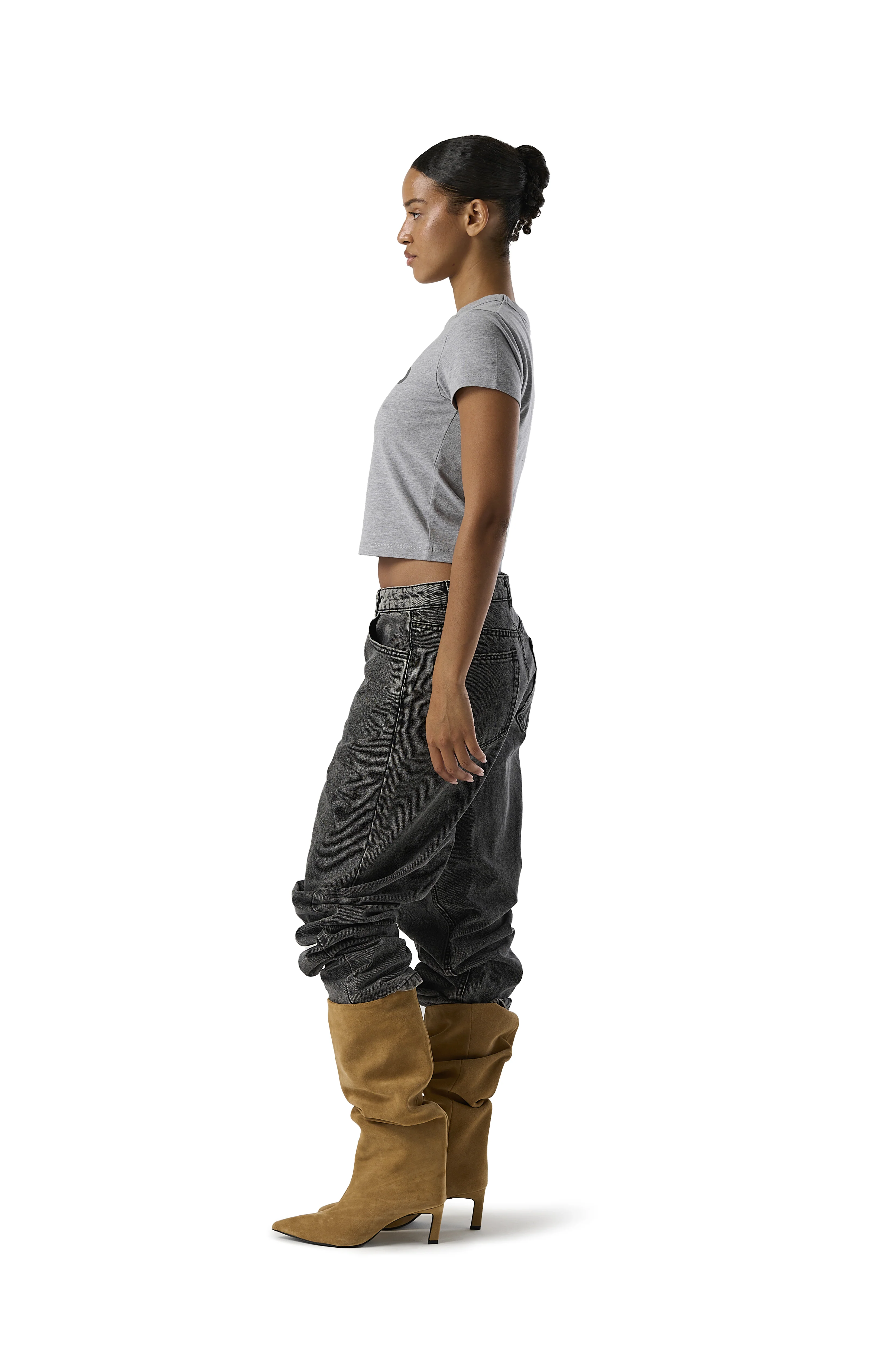 Stud Baby Tee in Pony - Image 5