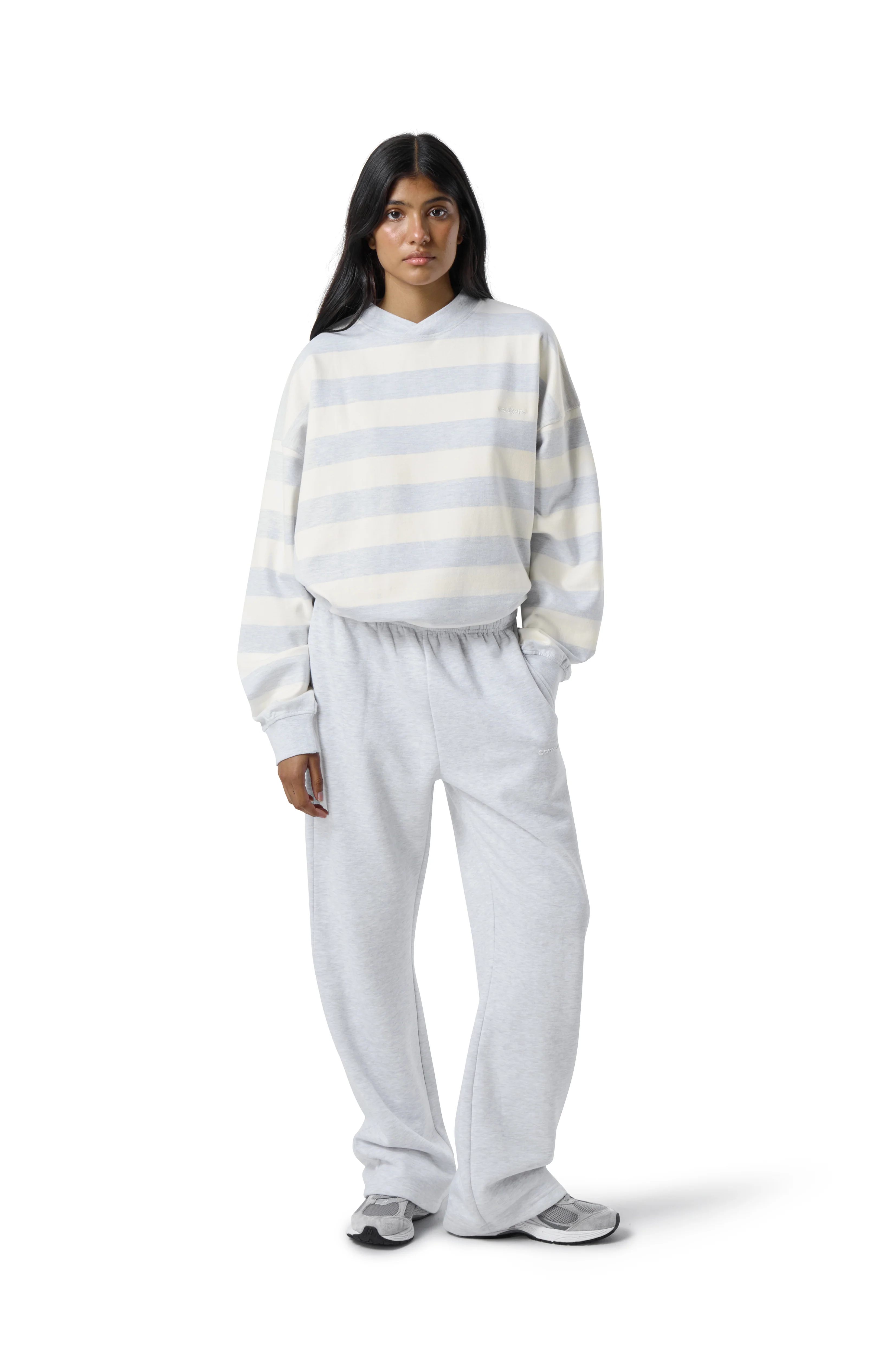 Trademark Wide Leg Sweatpants in Passive - Image 3