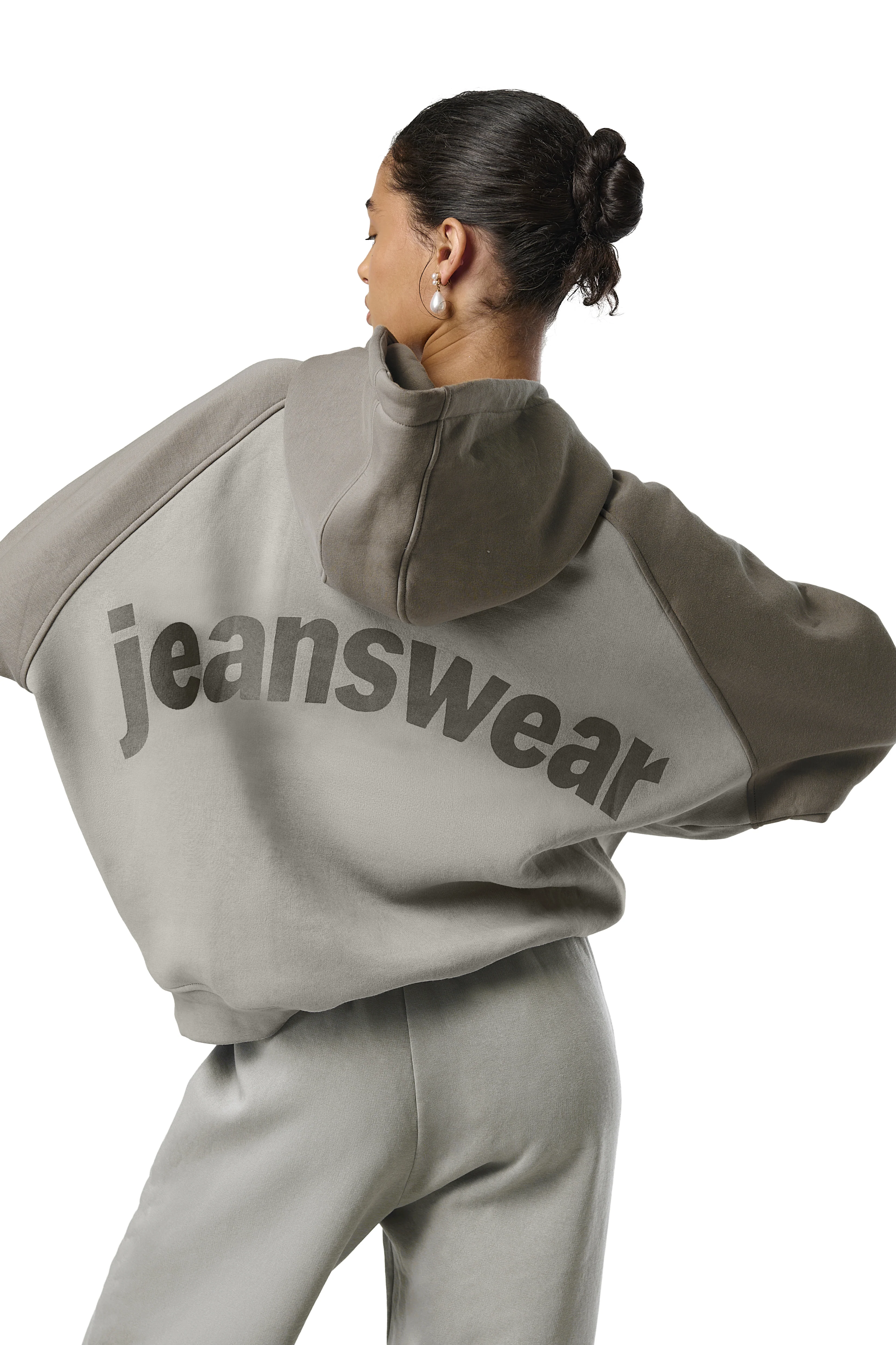 Trademark Wide Leg Sweatpants in Champ - Image 7